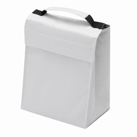 Preiswert&Gut Small Cool Bag 20 x 14 x 25 cm Choice of Colours - Insulated Bag for Drinks up to 500 ml, 6 Litre Capacity - Robust Thermal Bag, Optimal Insulation Also as a Freezer Bag (White)