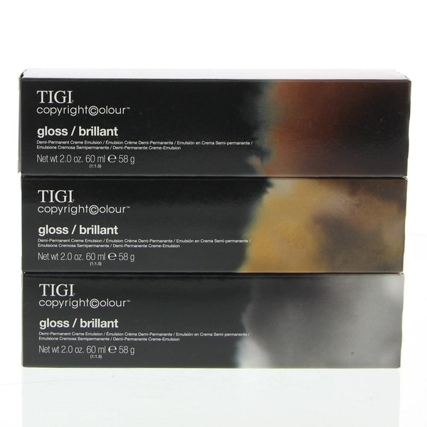TIGI Colour Gloss Creme Hair Color No. 9/83 Very Light Ash Golden Blonde for Unisex, 2 Ounce