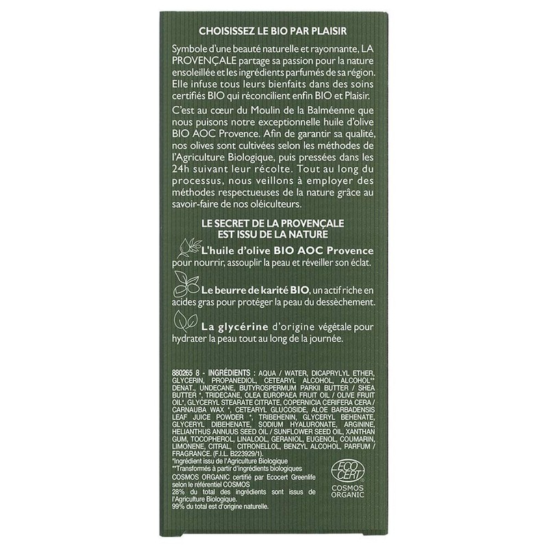 La Provençale Le Baume Radieux Nourrissant Bio 50ml