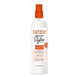 Cantu Protective Styles by Angela Conditioning Detangler with Marula Oil & Aloe Vera, 8 Ounce