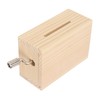 Music Box 15 Note Hand Crank Compact Retro Style Attractive