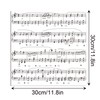 24 Sheets Music Notes Scrapbook Paper 12'' x 12'' Pianos,