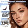 LZM Eyelash Extensions Set, 168 Pieces, Lashes Extension Set, 8-16