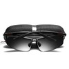 Full Frame Polarized Reader Sunglasses for Men and Women, Wrap