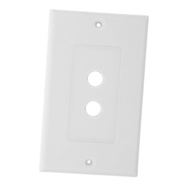 IWOWHERO Home Theater Connector Wall Plate with Banana Binding Post Speaker Installation Hardware