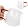 Coffee Cup High Borosilicate Transparent Thickened Tea Cup with Handle