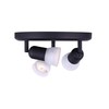 CANARM LTD. ICW356A03ORB10 James 3 Bulb Ceiling/Wall Light, Oil Rubbed