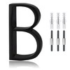 5" Stainless Steel Floating House Number, Metal Modern House Numbers,