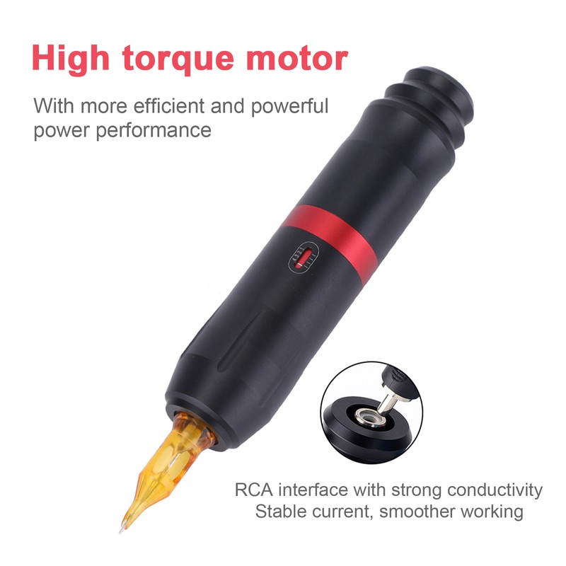 Professional Body ink Machine Set Rotary Motor Body ink Pen