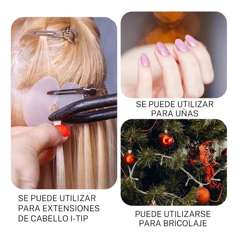 Sumini.mx 100 Gramos Queratina Premium Extensiones De Cabello
