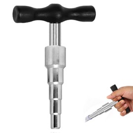 Calibration Mandrel, T Calibrator, Pipe Calibration, Metal Calibrator, Universal Pipe Expander for Multilayer Composite Pipe, Heating Pipe, Plastic Pipe, Copper Tube (16/18/20/25/32 mm)