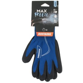 Rostaing Series Touch Gloves Transition Jacket Palm Climbing Plant Function Phone Number Touchscreen + Leash Wrist, Black/Turquoise, 1.6 x 12 x 31 cm