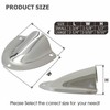Marine Boat Wire Cable Hole Fan Cover Shell Vent Stainless