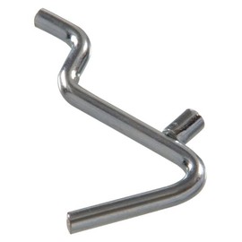 The Hillman Group 852674 .207 x 1-1/2-Inch Angled Hook, Zinc Plated