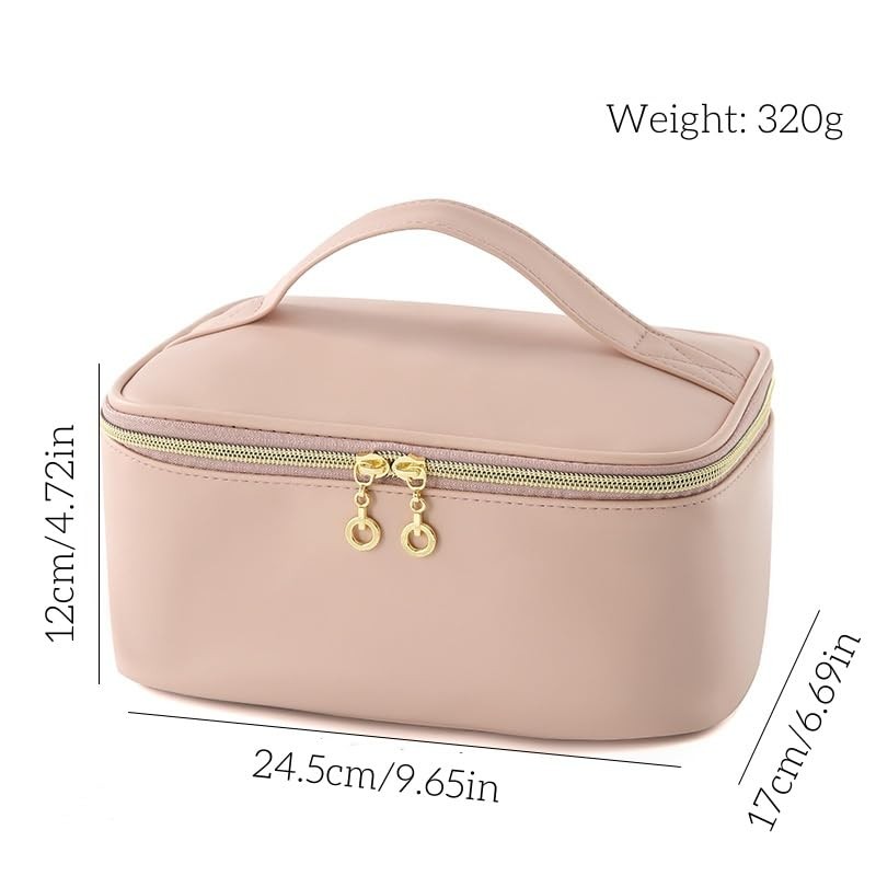 LoveFirst Large Cosmetic Bag, 03-pink, Stylish simplicity