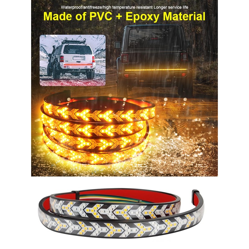 TOPKU LED Pickup Truck Tail Light Strip,Truck Tailgate Dynamic Light