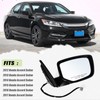 Lqito Right Passenger side Mirror Fits 2013-2017 Honda Accord Sedan/Coupe