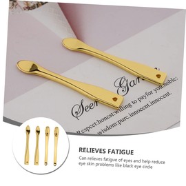 Healeved 12pcs Eye Cream Scoop Sticks Eye Massage Spoon for Facial Care for Reducing Puffiness and Dark Circles for Makeup Application