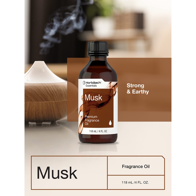 Horbäach Musk Fragrance Oil | 4 fl oz (118ml) |