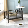 OSCHF Dog Bed with Rails - Elevated Pet Metal Bed