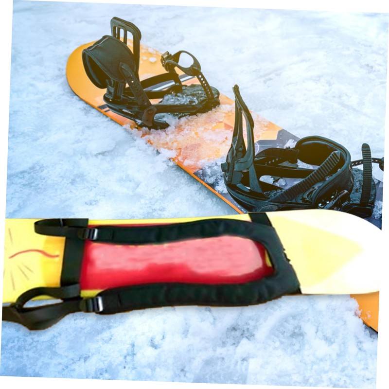 Mipcase Snowboard Straps Comfortable Snowboard Belt Wide Shoulder for Pain-
