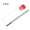 sourcing map 2pcs Carbide Square End Mills 3mm (1/8") Dia