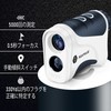 PEAKPULSE Golf Distance Meter, Laser Distance Meter, 6x Optical, Slope