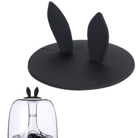 SoundSticks III Speaker Anti-dust Cover - Silicone Lip for Harman Kardon Soundsticks II, III and Aura Studio 1, 2 Bluetooth Transparent Speaker System (Rabbit Black)