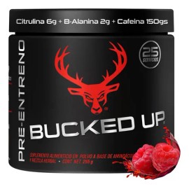 Bucked Up Preentreno Suplemento Citrulina Beta Alanina Sabor Blood Raz                                                                                