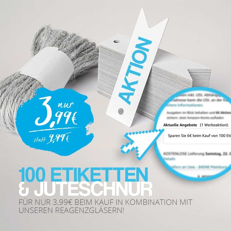 Tuuters 100x Plastic Test Tubes with Cork Closure Pressed Cork