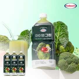 100% NFC 착즙 보넬드 아이엠 12병 혼합구성(푸룬6+그린6)_이너뷰티 100% NFC Juiced Boneld I Am 12-Bottle Mixed Set (6 Prune + 6 Green) _ Inner Beauty