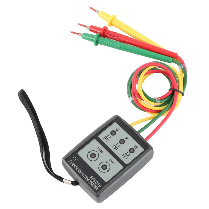 3 Phase Alternating Current Phase Meter Compact 3P Alternating Current