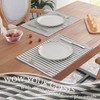 TOPICK Place Mats for Table Linen Blend Table mats Set