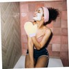 Guantes Exfoliantes de Chenilla Beige para Ducha COLLBATH 2 Piezas