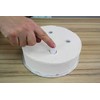 PME 12.5-Inch White Plastic Hollow Pillars, Pack of 4