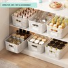 Plastic Storage Basket for Organizing 12 Pack Small Storage Bins