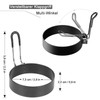 Egg Ring, 4 Pieces Stainless Steel Pancake Mould, 3 Inch