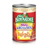 Chef Boyardee Mini ABC's and 123's Pasta, Canned Food, 15