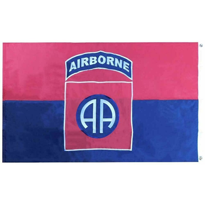 RFCO 3X5 82ND Airborne Division Double Sided Nylon Embroidered ARMY
