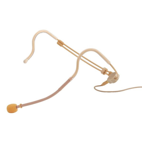 JTS CM-214F Electret Headband Microphone, Adjustable Stage Microphone with Two