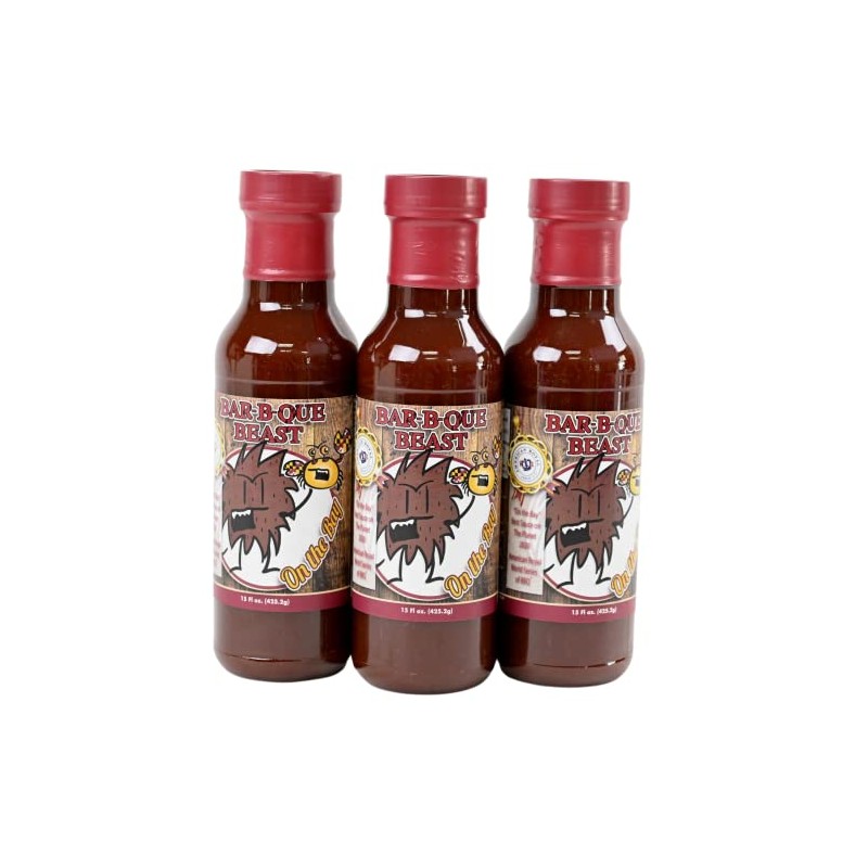 Bar-B-Que Beast BBQ Sauce, Flavor -On the Bay, Pack of