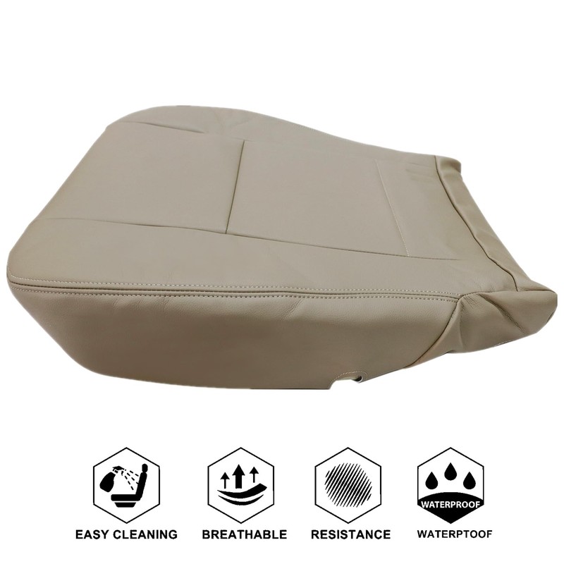NLQR Front Driver and Passenger Side Bottom Replacement Seat Covers