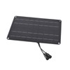 Solar Panel Fan Kit 15W 12V Exhaust Fan with 4.9ft