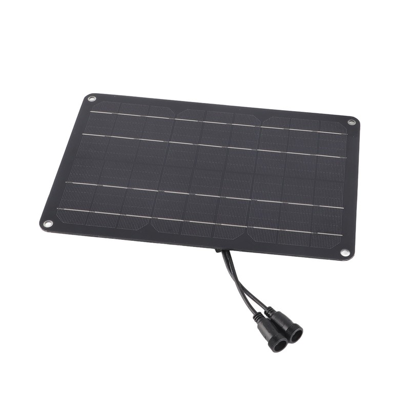 Solar Panel Fan Kit 15W 12V Exhaust Fan with 4.9ft