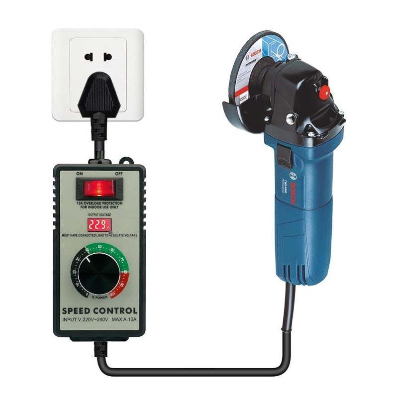 Qianly Motor Speed Controller Speed Regulator 220V-240V Professional Power Tool