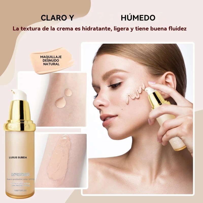 Re Base De Maquillaje Rise Luxus Ultrablend 4 En 1