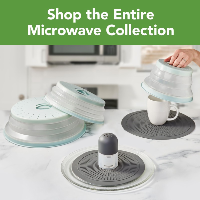 Tovolo Microwave Steam Cleaner Charcoal