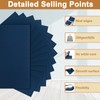Silunkia 60 Sheets Navy Blue Cardstock 8.5 x 11 Heavyweight