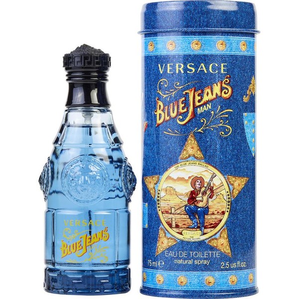 Blue Jeans by Gianni Versace Eau de Toilette for Men,