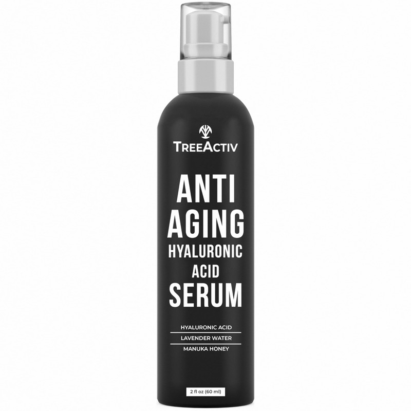 TreeActiv Oil-Free Advanced Skin Repair Serum, Hyaluronic Acid Serum for